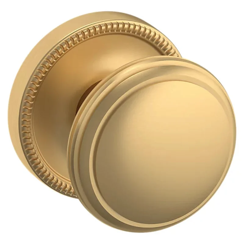 Baldwin - Estate Collection - Knobs & Levers - 5069 Door Knob w/ 5076 Rose (Pre-Configured)
