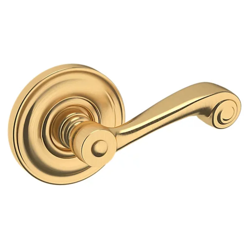 Baldwin - Estate Collection - Knobs & Levers - 5103 Door Lever w/ 5048 Rose (Pre-Configured)