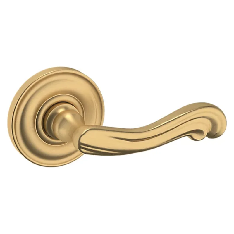 Baldwin - Estate Collection - Knobs & Levers - 5108 Door Lever w/ 5048 Rose (Pre-Configured)