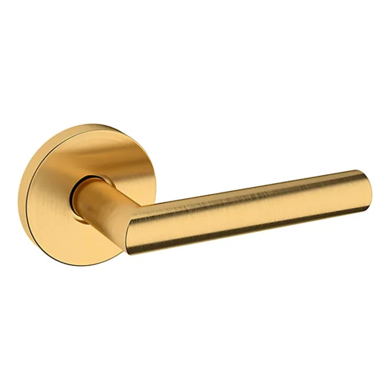 Baldwin - Estate Collection - Knobs & Levers - 5173 Door Lever w/ 5046 Rose (Pre-Configured)