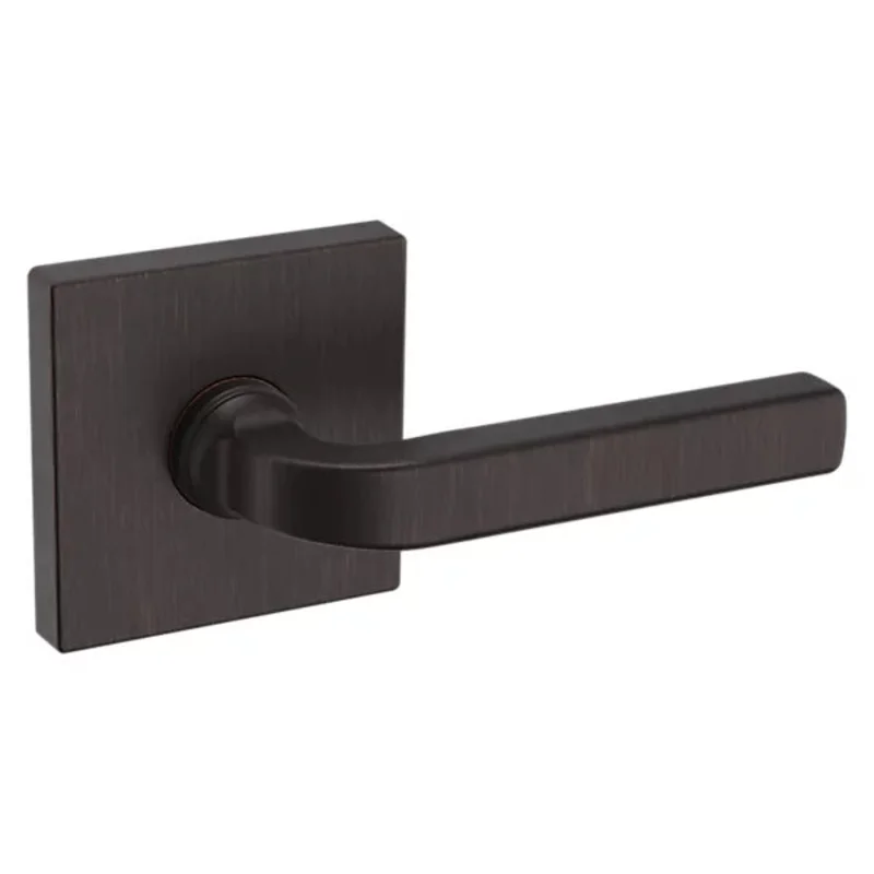 Baldwin - Estate Collection - Knobs & Levers - 5190 Door Lever w/ R017 Rose (Pre-Configured)