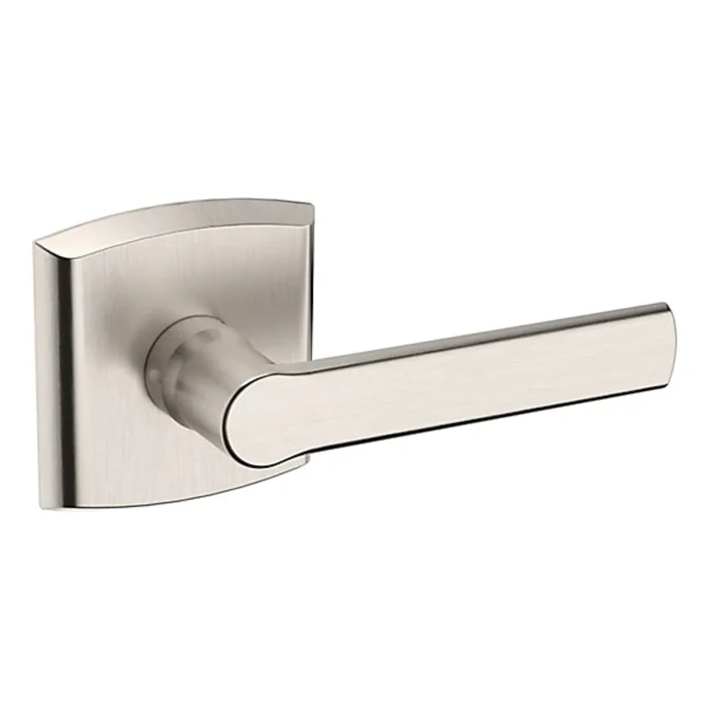 Baldwin - Estate Collection - Knobs & Levers - 5485V Soho Door Lever w/ R026 Rose (Pre-Configured)