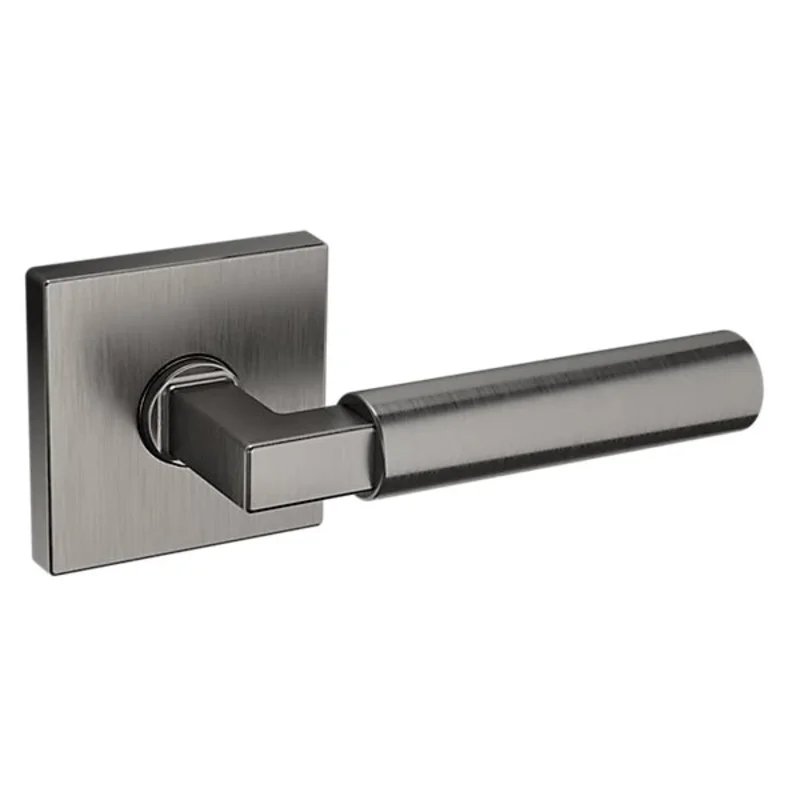 Baldwin - Estate Collection - Knobs & Levers - L029 Gramercy Door Lever w/ R017 Rose (Pre-Configured)