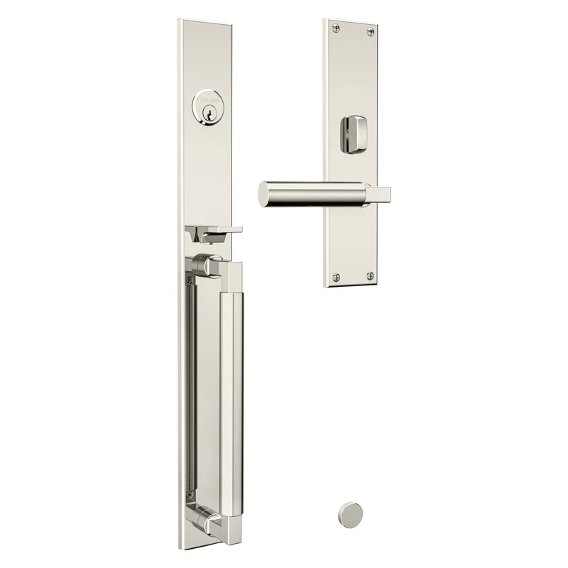 Baldwin - Estate Collection - Mortise Entry Handlesets - Gramercy 20 6971 Mortise Handleset (Trim ONLY)