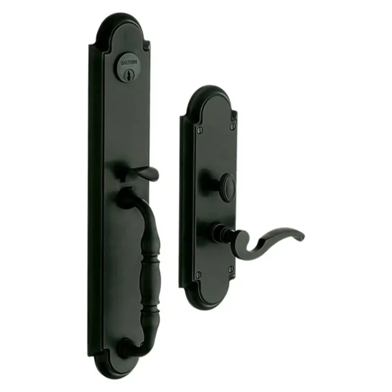 Baldwin - Estate Collection - Mortise Entry Handlesets - Hamilton 6544 Mortise Handleset (Trim ONLY)