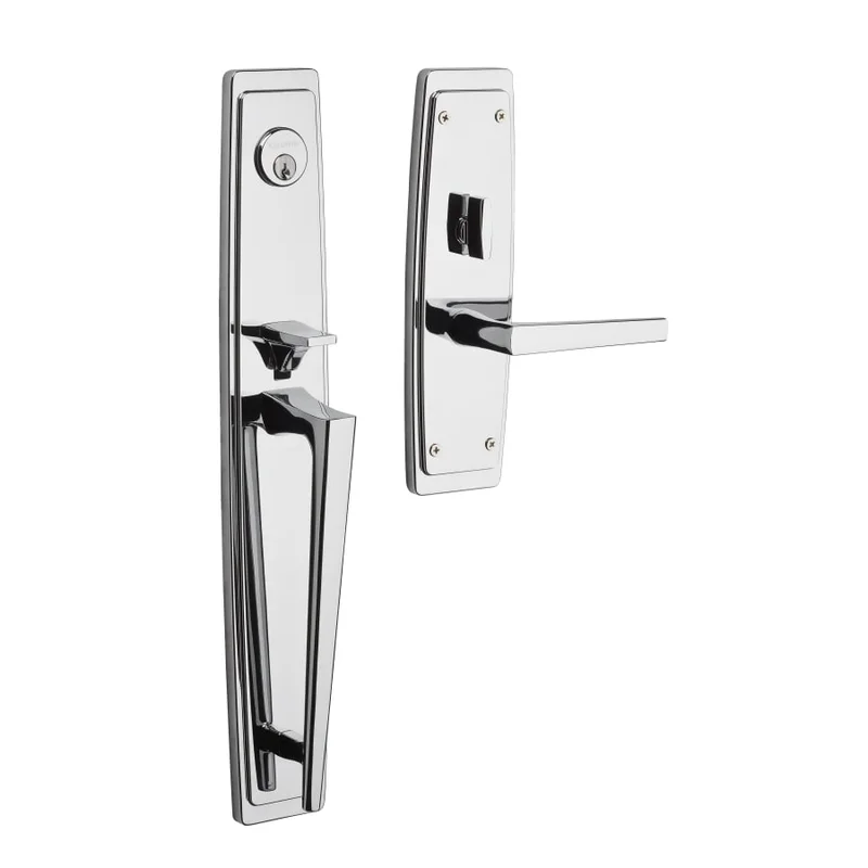Baldwin - Estate Collection - Mortise Entry Handlesets - Palm Springs 6921 Mortise Handleset (Trim ONLY)