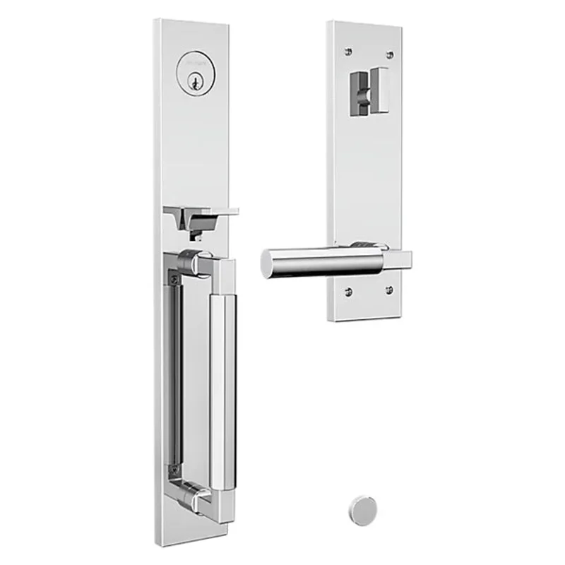 Baldwin - Estate Collection - Tubular Entry Handlesets - Gramercy Full Escutcheon Emergency Egress Handleset w/ L029 Gramercy Lever