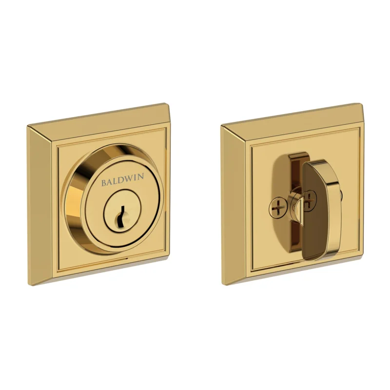 Baldwin - Reserve Collection - Deadbolts - Chamfered Square Deadbolt