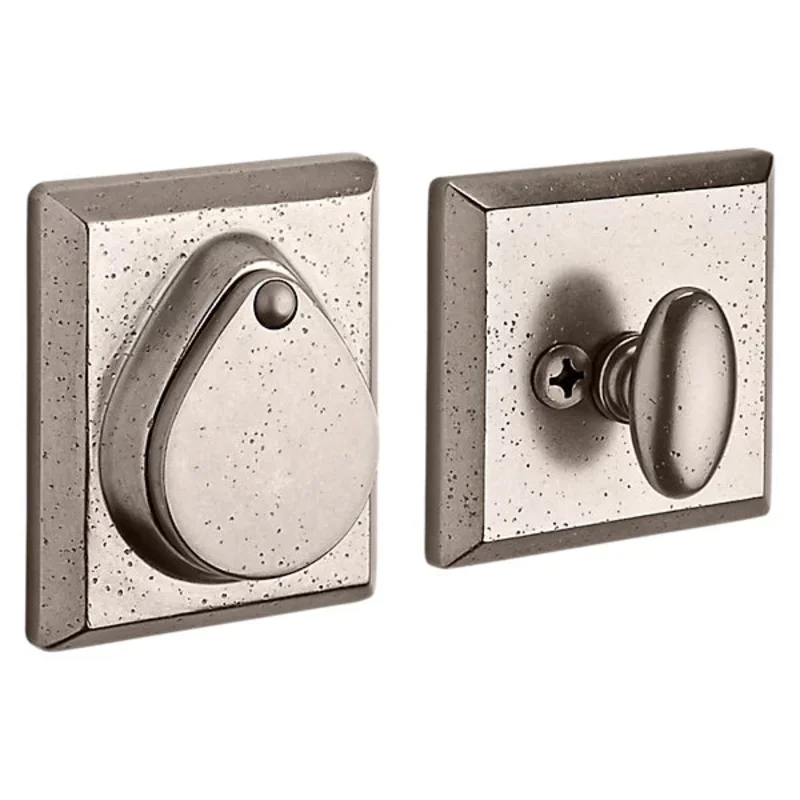 Baldwin - Reserve Collection - Deadbolts - Rustic Square Deadbolt