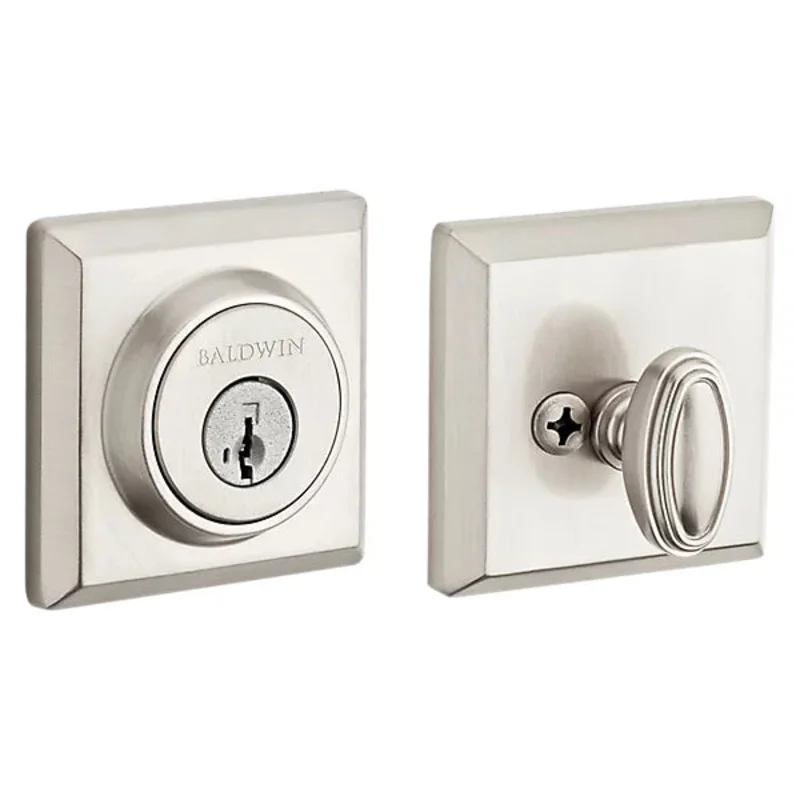 Baldwin - Reserve Collection - Deadbolts - Traditional Square Deadbolt