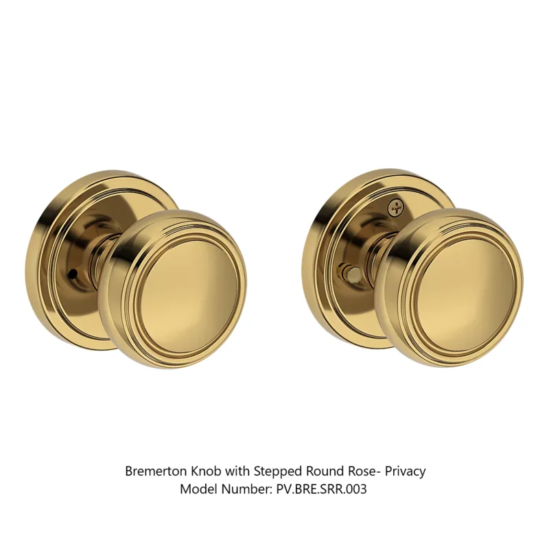 Baldwin - Reserve Collection - Interior Knobs - Bremerton Door Knob (Privacy)