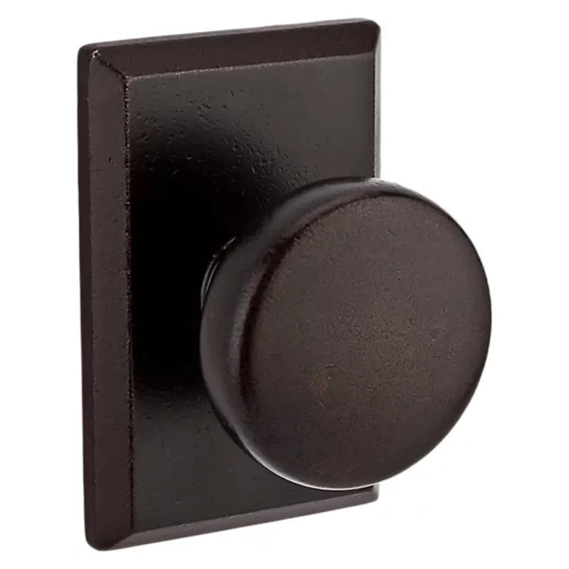 Baldwin - Reserve Collection - Interior Knobs - Rustic Door Knob (Full Dummy)