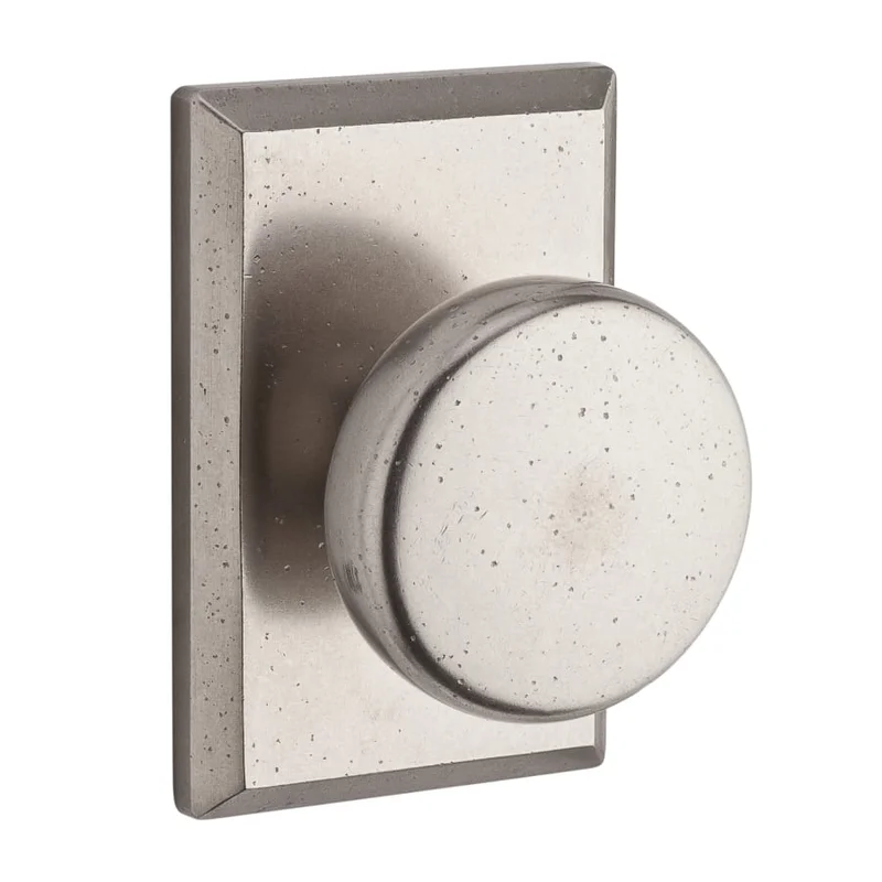Baldwin - Reserve Collection - Interior Knobs - Rustic Door Knob (Half Dummy)