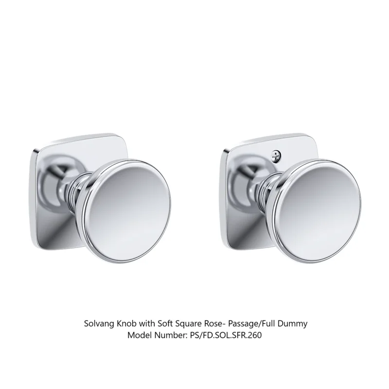 Baldwin - Reserve Collection - Interior Knobs - Solvang Door Knob (Passage)