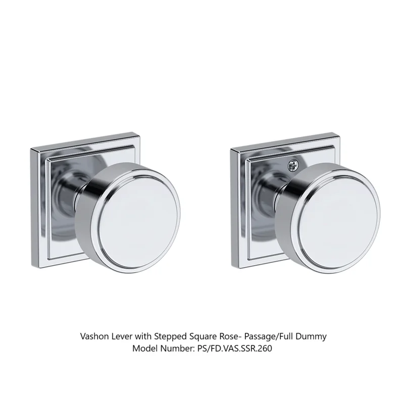 Baldwin - Reserve Collection - Interior Knobs - Vashon Door Knob (Passage)