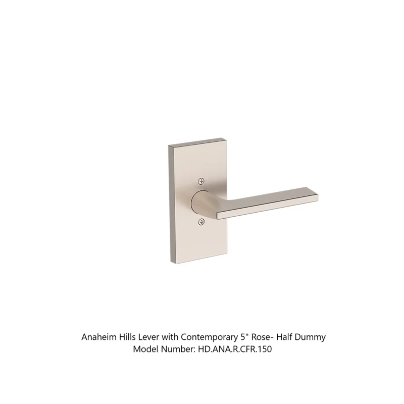 Baldwin - Reserve Collection - Interior Levers - Anaheim Hills Door Lever (Half Dummy)