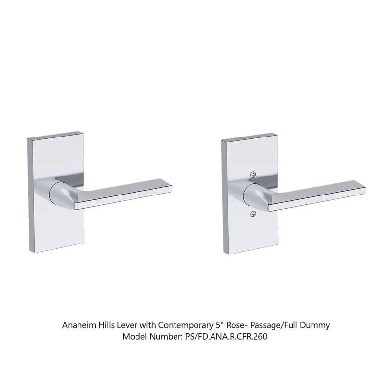 Baldwin - Reserve Collection - Interior Levers - Anaheim Hills Door Lever (Passage)