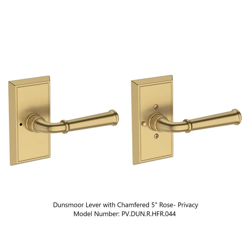 Baldwin - Reserve Collection - Interior Levers - Dunsmoor Door Lever (Privacy)