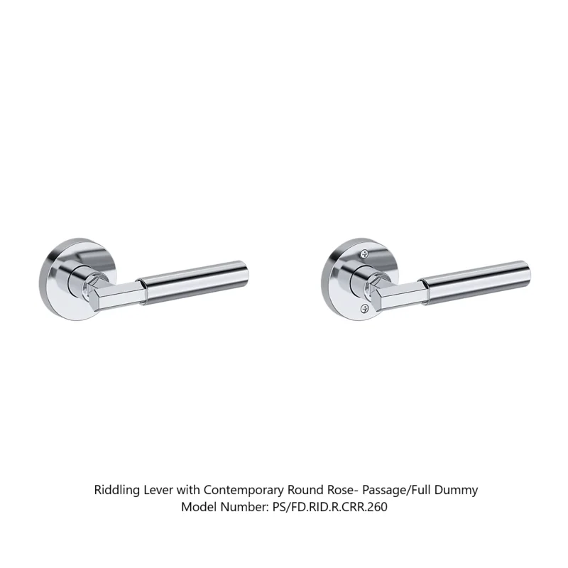 Baldwin - Reserve Collection - Interior Levers - Riddling Door Lever (Full Dummy)