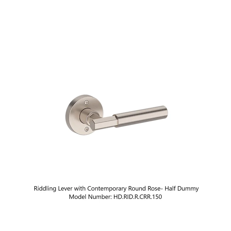 Baldwin - Reserve Collection - Interior Levers - Riddling Door Lever (Half Dummy)