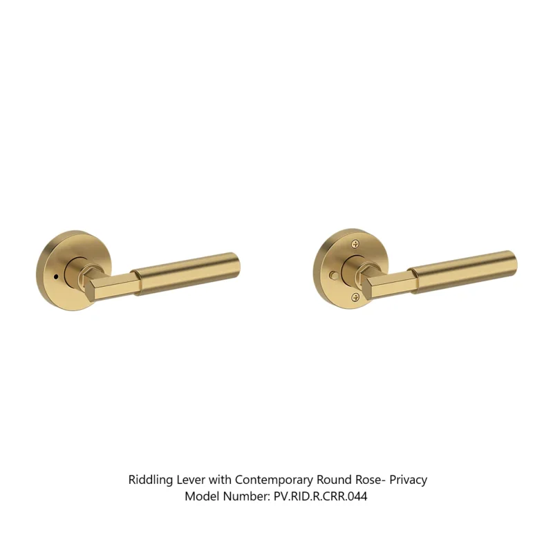 Baldwin - Reserve Collection - Interior Levers - Riddling Door Lever (Privacy)