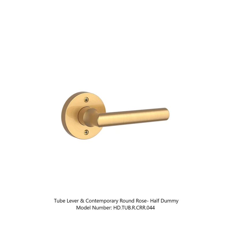 Baldwin - Reserve Collection - Interior Levers - Tube Door Lever (Half Dummy)