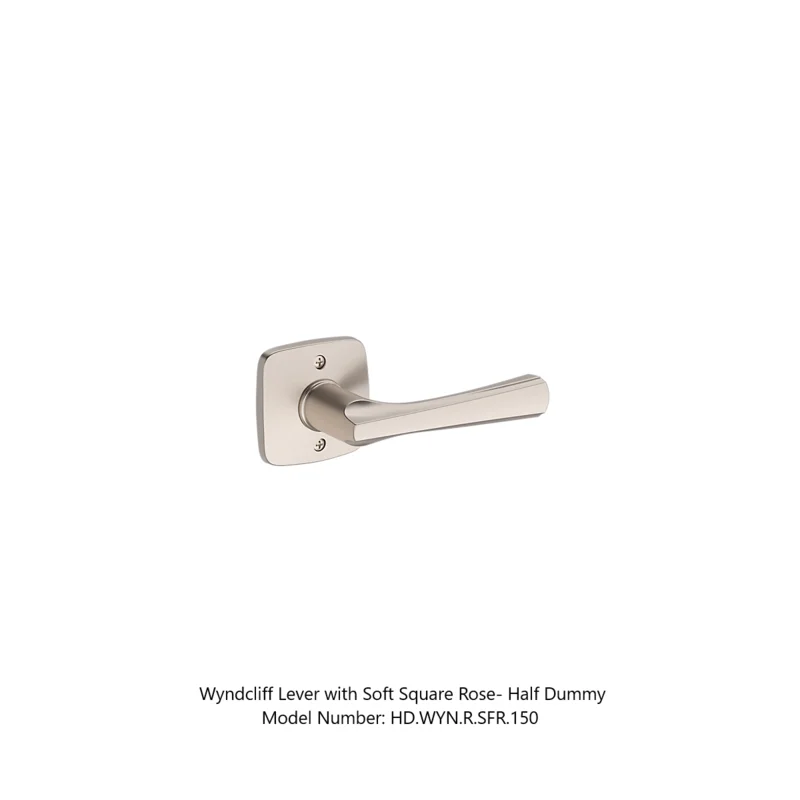 Baldwin - Reserve Collection - Interior Levers - Wyndcliff Door Lever (Half Dummy)