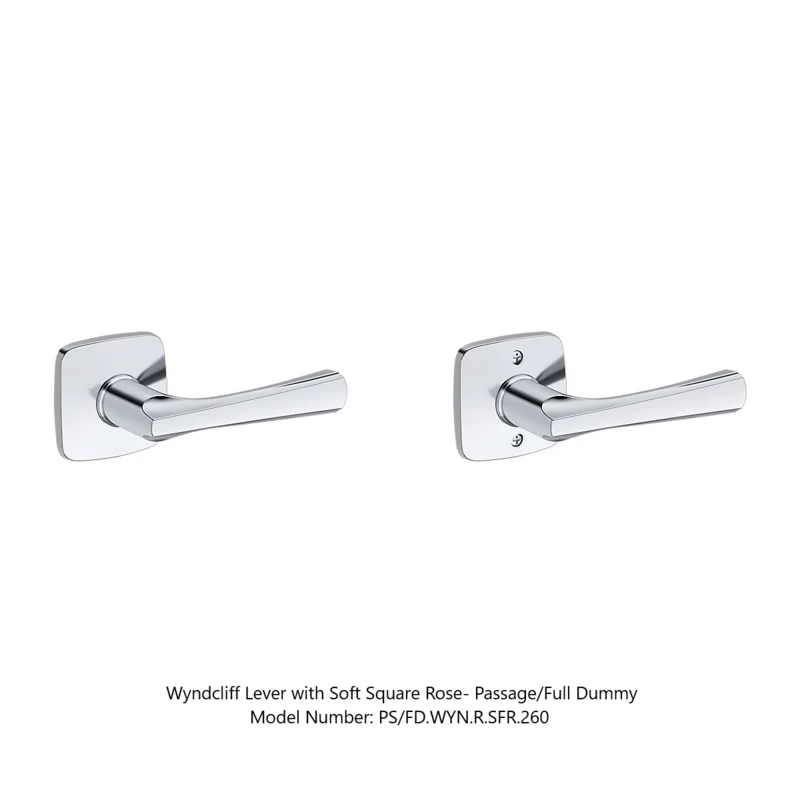 Baldwin - Reserve Collection - Interior Levers - Wyndcliff Door Lever (Passage)