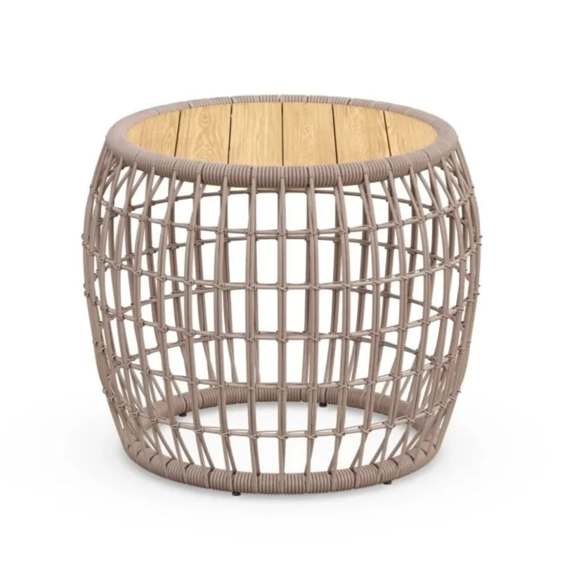 Barcelona Side Table, 27.17"Dia x 21.65"H