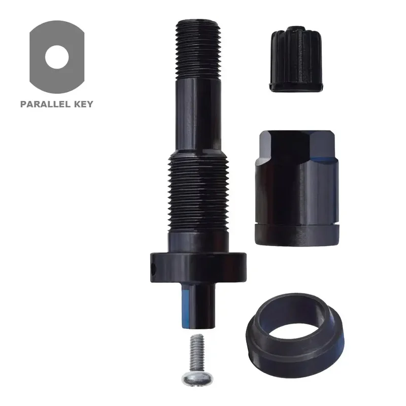 Bartec B-9255 Black Aluminum Valve Stem for RITE-Sensor (Ea.)
