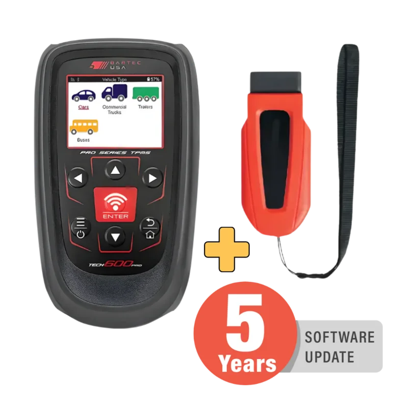 Bartec TECH600PRO HD TPMS Service Tool for Car, Truck, Trailer and Buses