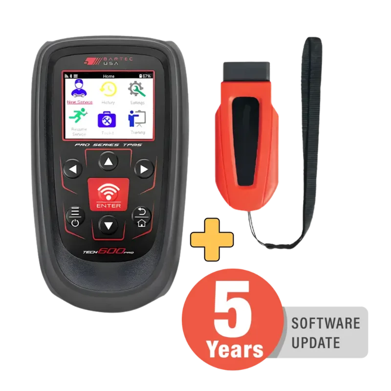 Bartec TECH600PRO TPMS Service Tool, 5 Years Software Update