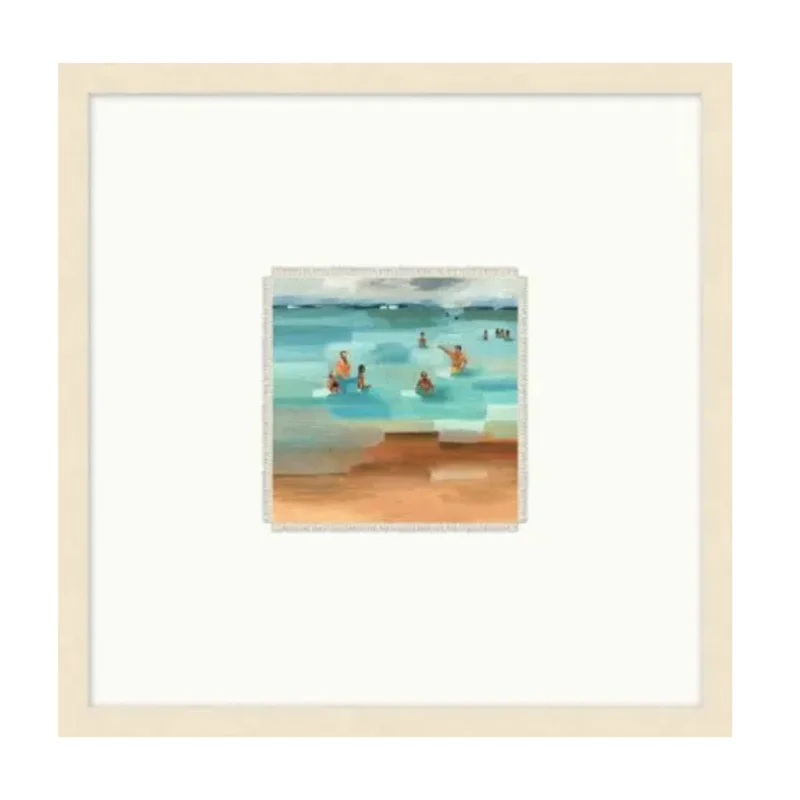 Beach Scenes 1, 20" W x 20" H
