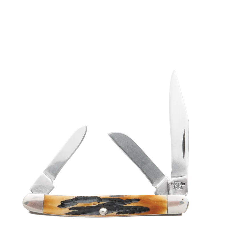 Bear & Son 533 - Genuine India Stag Bone Small Stockman