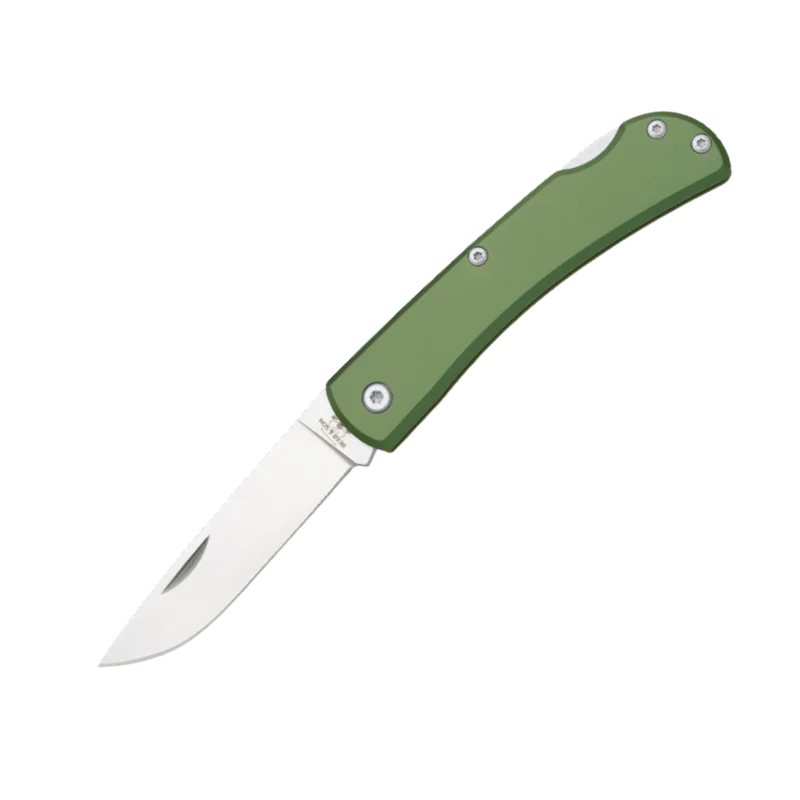 Bear & Son OD Green Small Locking Farmhand w/ Clip
