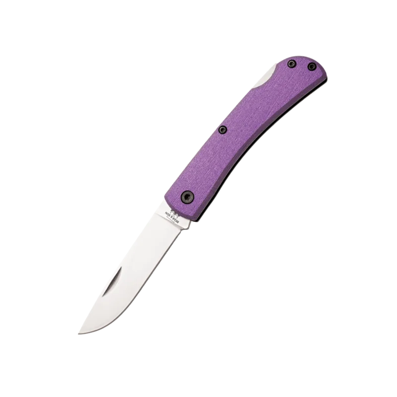 Bear & Son Purple Small Locking Farmhand w/ Clip