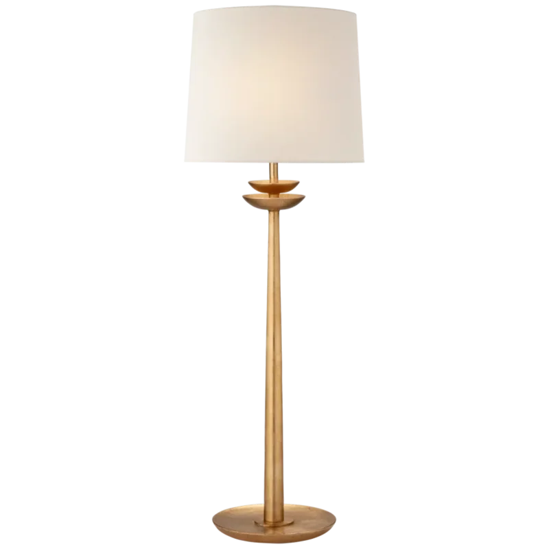 Beaumont Medium Buffet Lamp, Gild