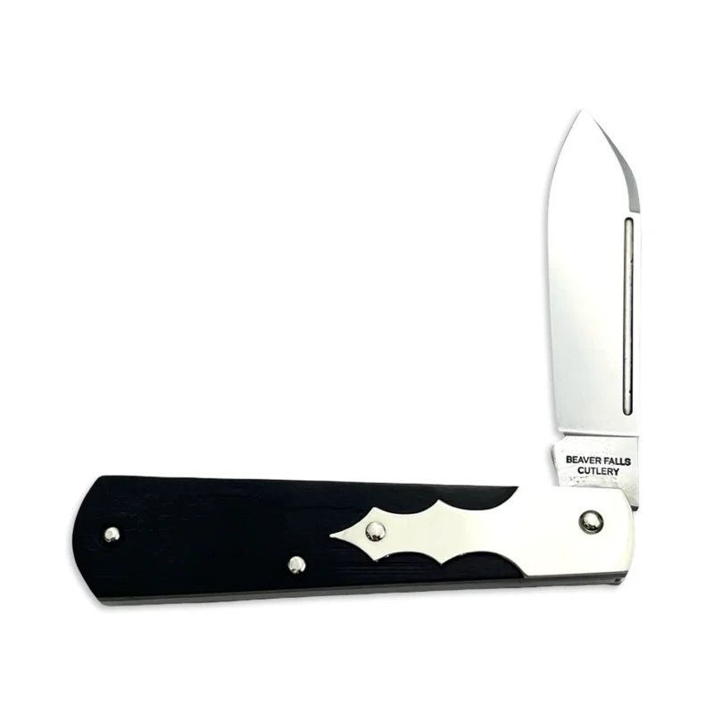Beaver Falls Linear Cut Ebony Barn Hinge Barlow