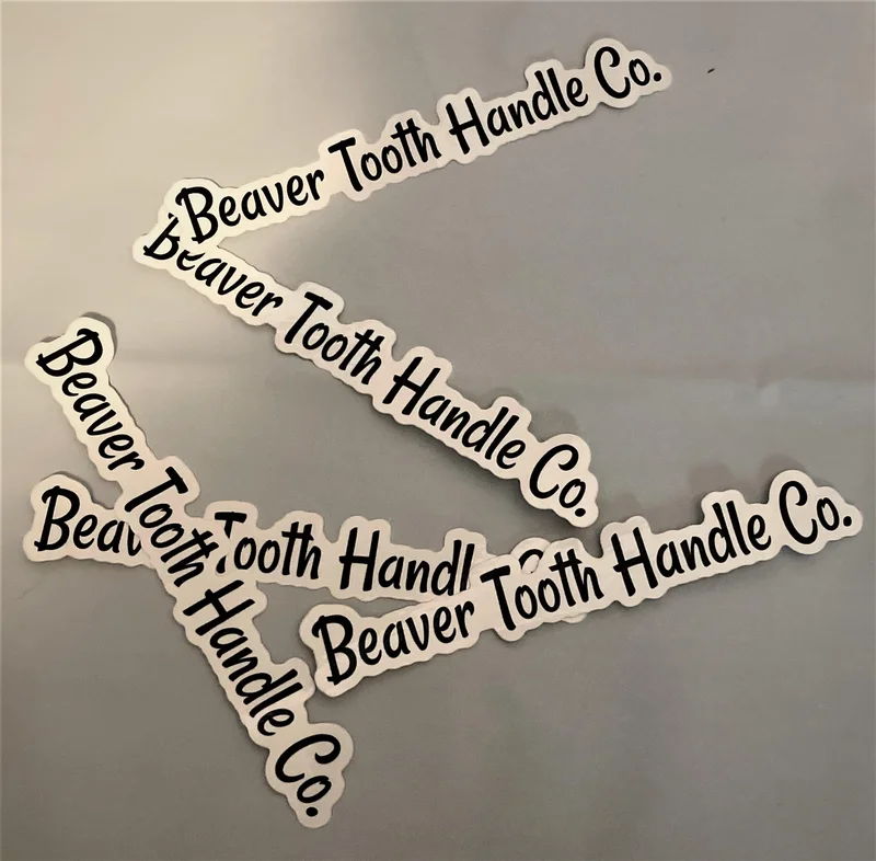 Beaver Tooth Sticker