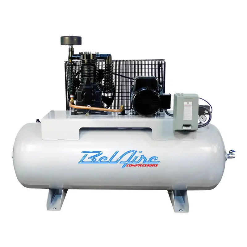 Belaire 338HE Elite 2-Stage Electric Air Compressor, 5HP 80G Horz 230/3
