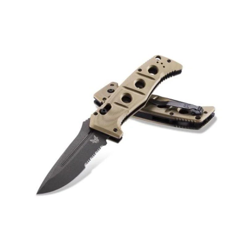 Benchmade 2750SGY-3 - Desert Tan Auto Adamas