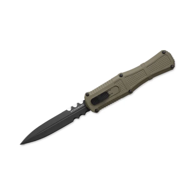 Benchmade 3370SGY-1 - Claymore OTF Ranger Green Grivory