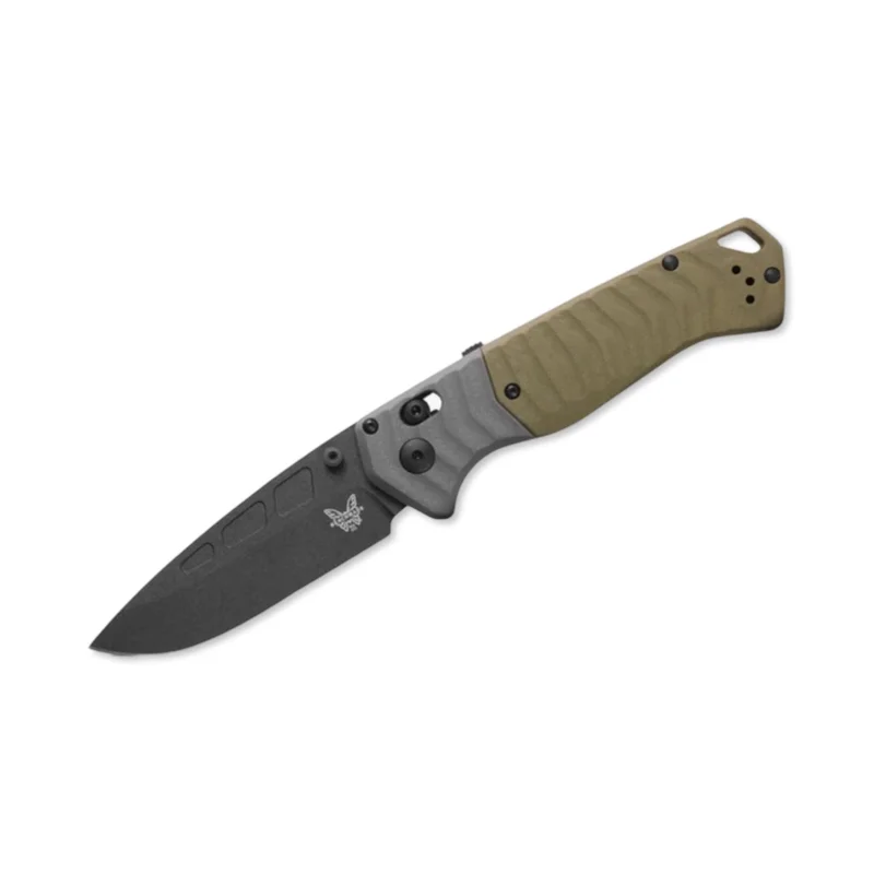 Benchmade 593BK - PSK Gray & OD Green G10