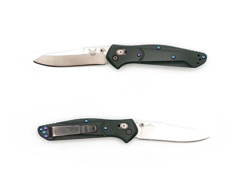 Benchmade 940/945 Osborne Titanium Bolt Kit Rainbow Oil Slick
