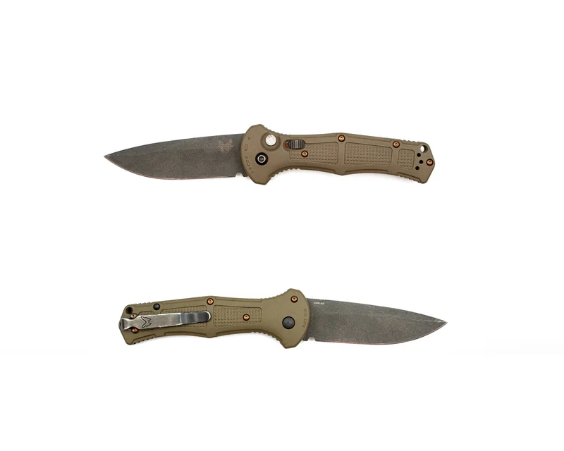 Benchmade Claymore Titanium Bolt Kit Rainbow Oil Slick
