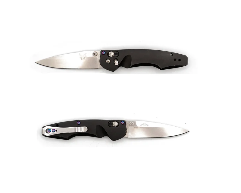 Benchmade Emissary Titanium Bolt Kit Rainbow Oil Slick