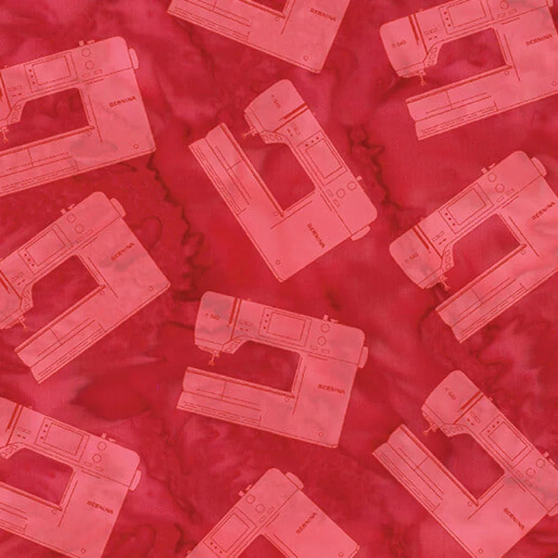BERNINA Bali Effects: Sew BERNINA-Red (1/4 Yard)