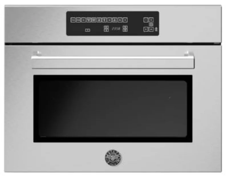 Bertazzoni - 1.34 cu. ft Speed Wall Oven in Stainless - PROF24SOEX Stainless