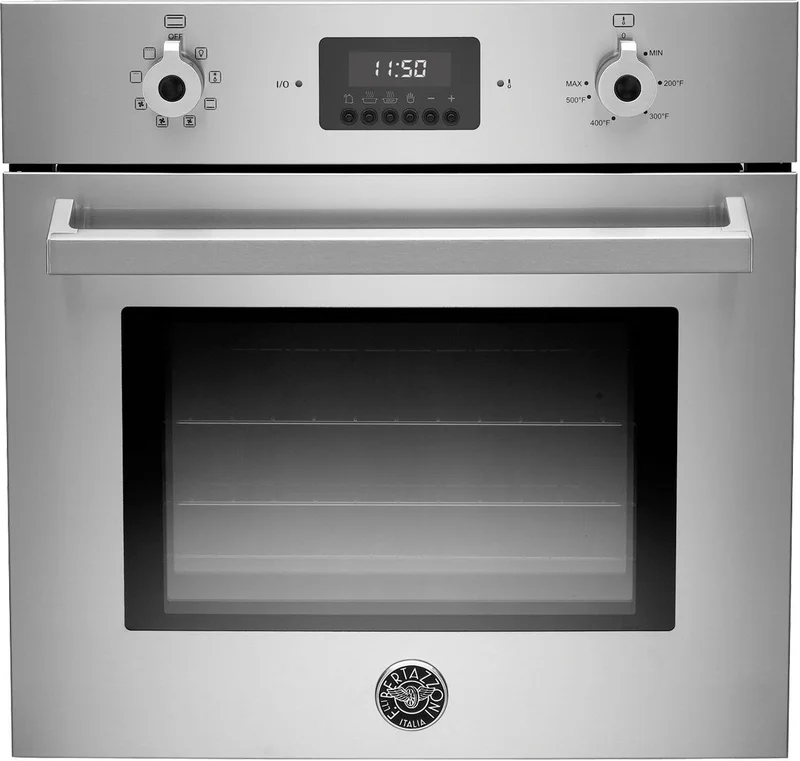 Bertazzoni - 2.1 cu. ft Single Wall Oven in Stainless - F24PROXV Stainless