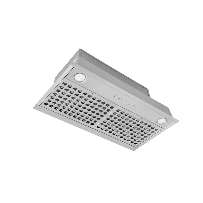 Best - 28.12 Inch 650 CFM Blower & Insert Vent in Stainless - CC65I28SB Stainless